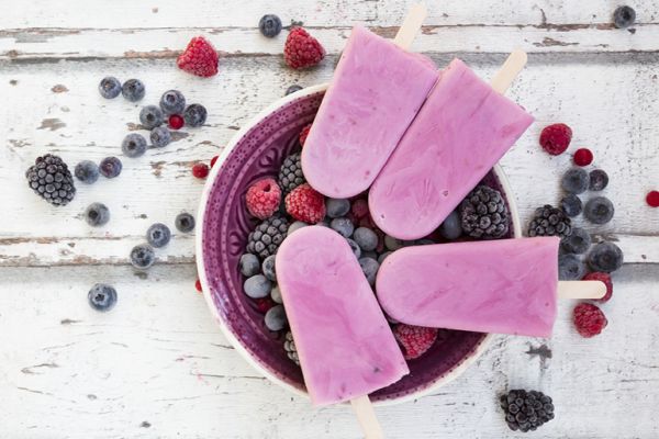 Berry Protein Icy Pole Recipe
