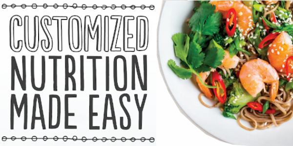 Customised Nutrition Made Easy