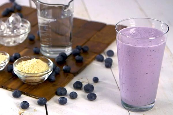 Herbalife Vanilla Blueberry Protein Shake Recipe